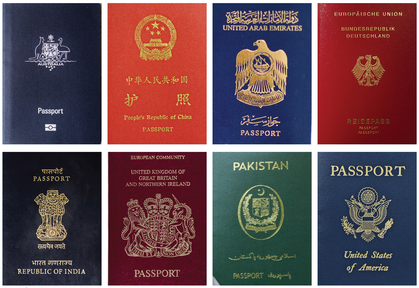 passports of all countries