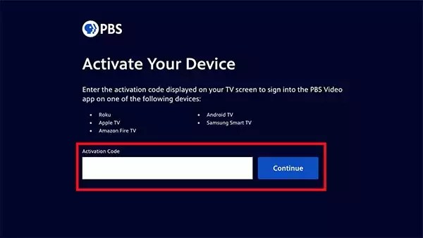 pbs passport activation code free