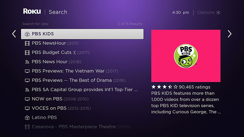 pbs passport on roku