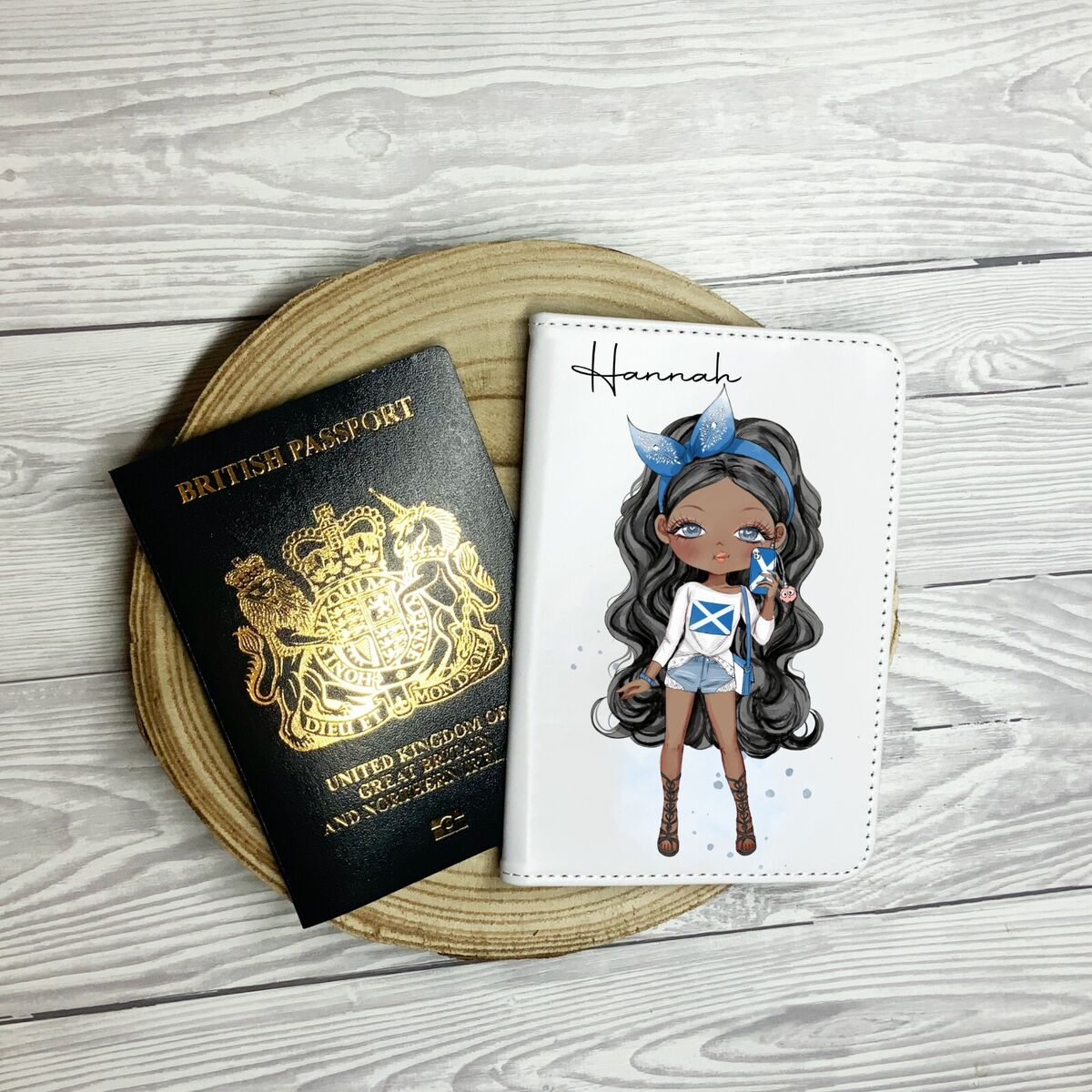 personalised passport holder