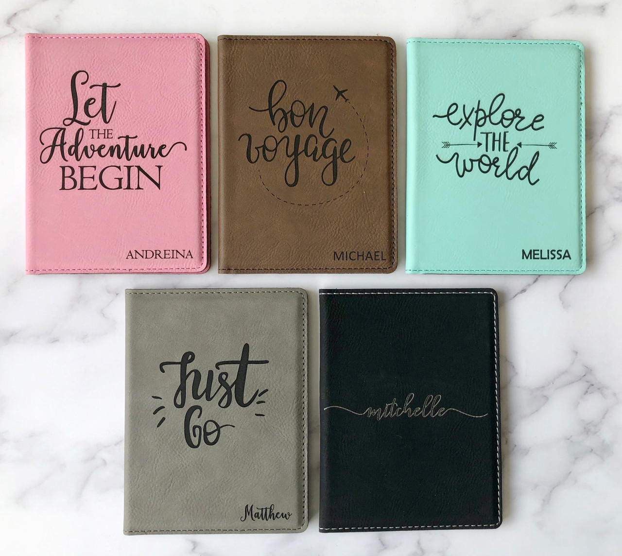 personalized passport covers