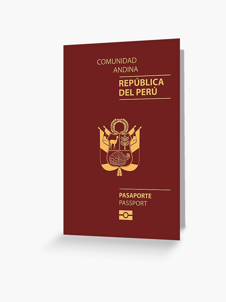 peru passport requirements