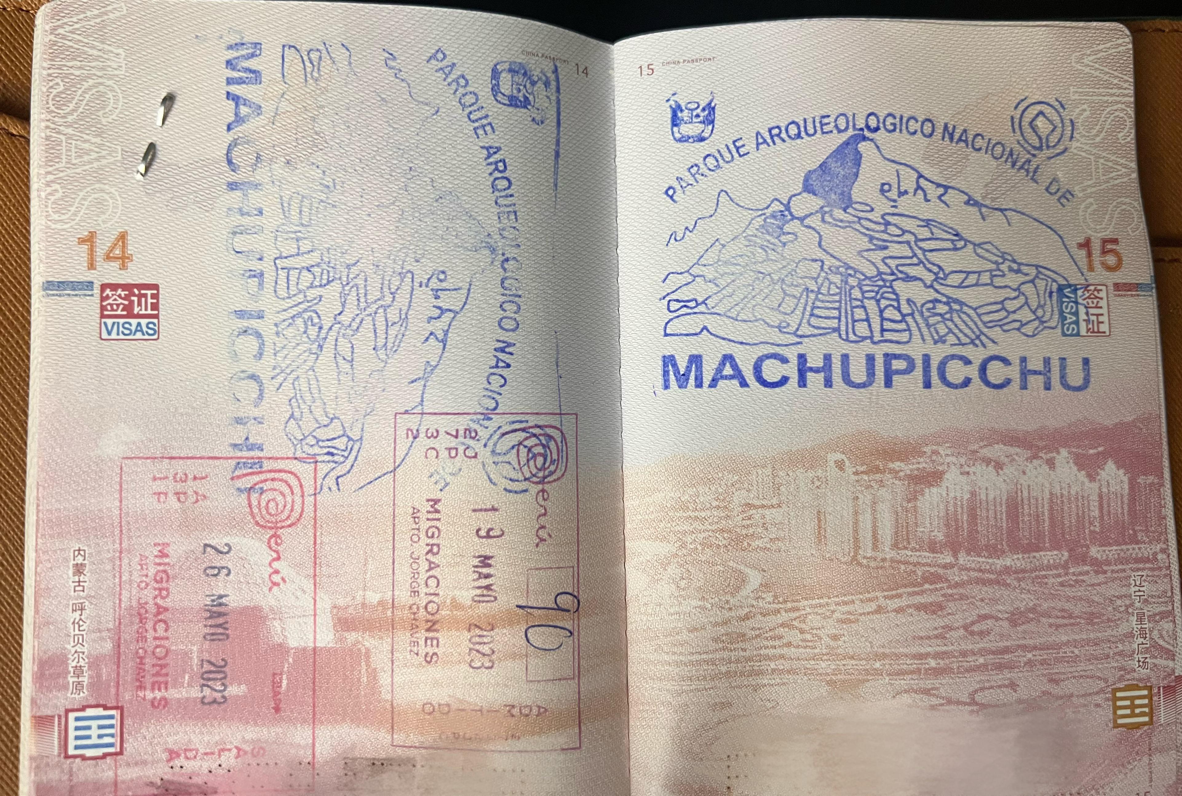 peru passport stamp