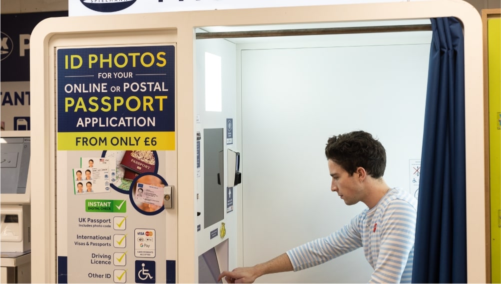 photo booth for passport photos near me