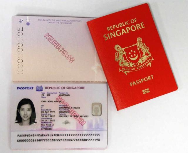 photo for singapore passport