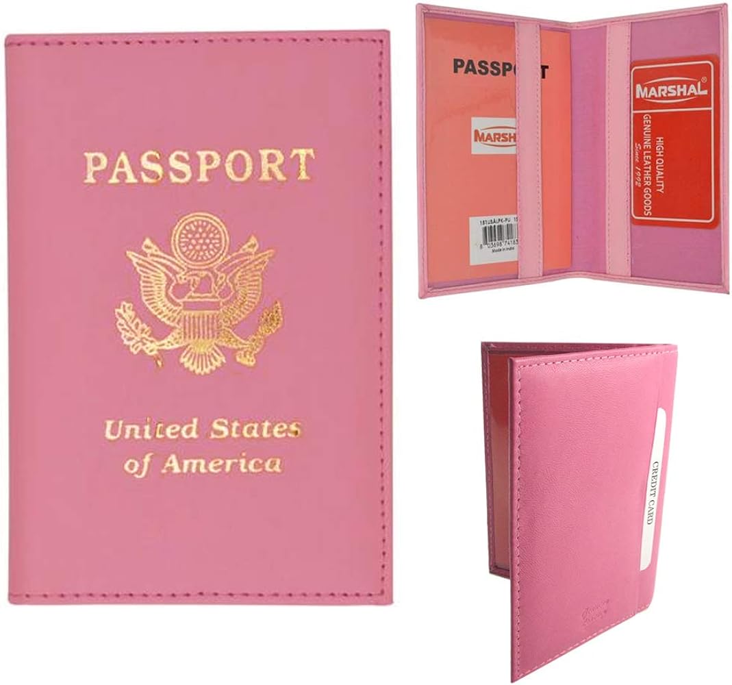 pink passport case