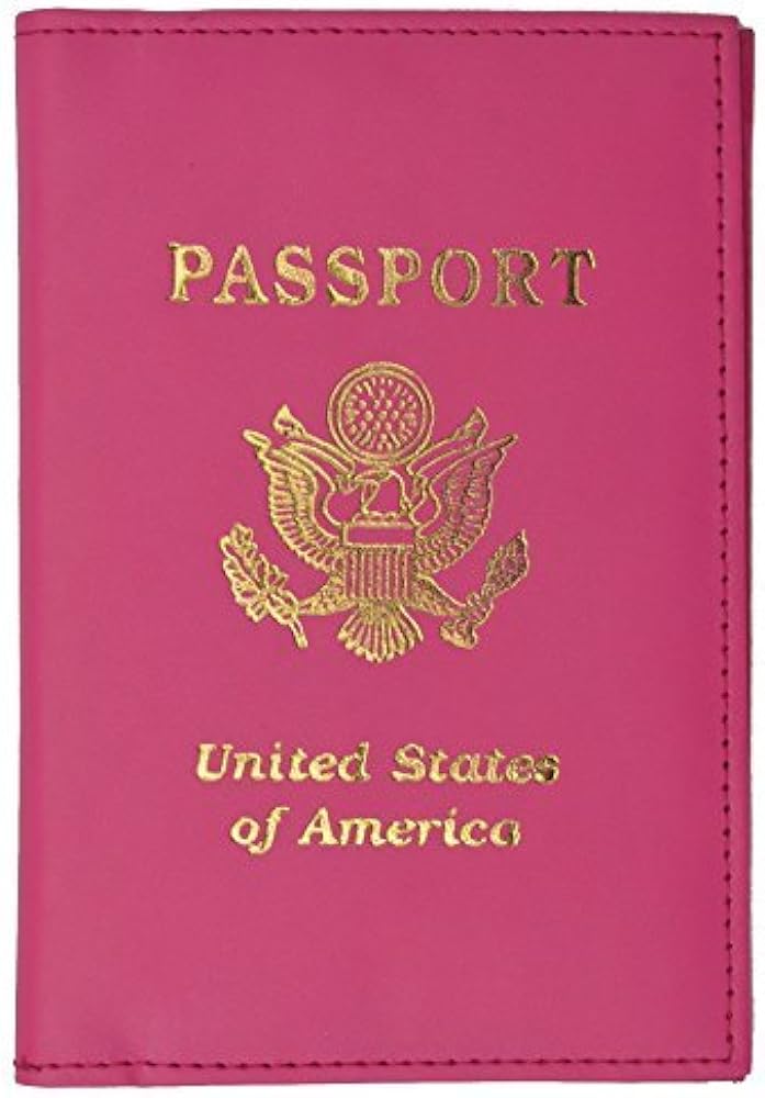 pink passport case