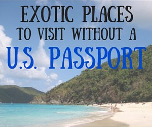 places u dont need a passport