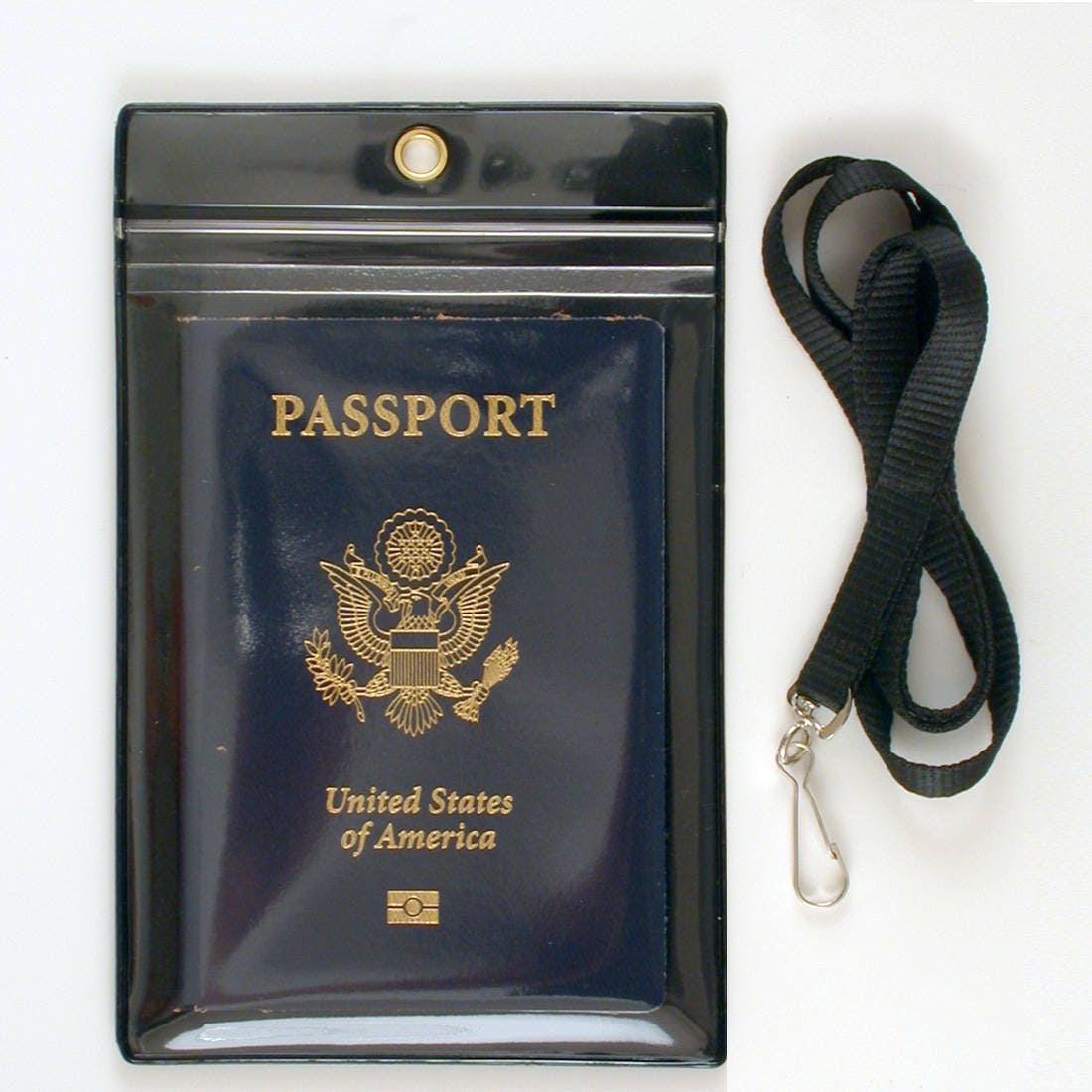 plastic passport cover