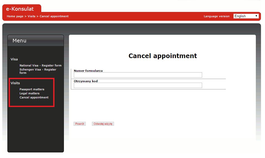 polish consulate passport appointment