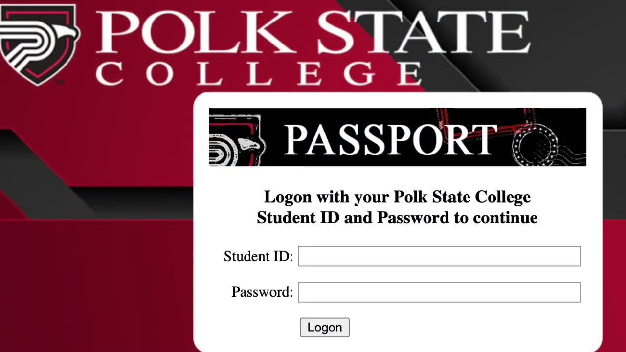 polk passport login