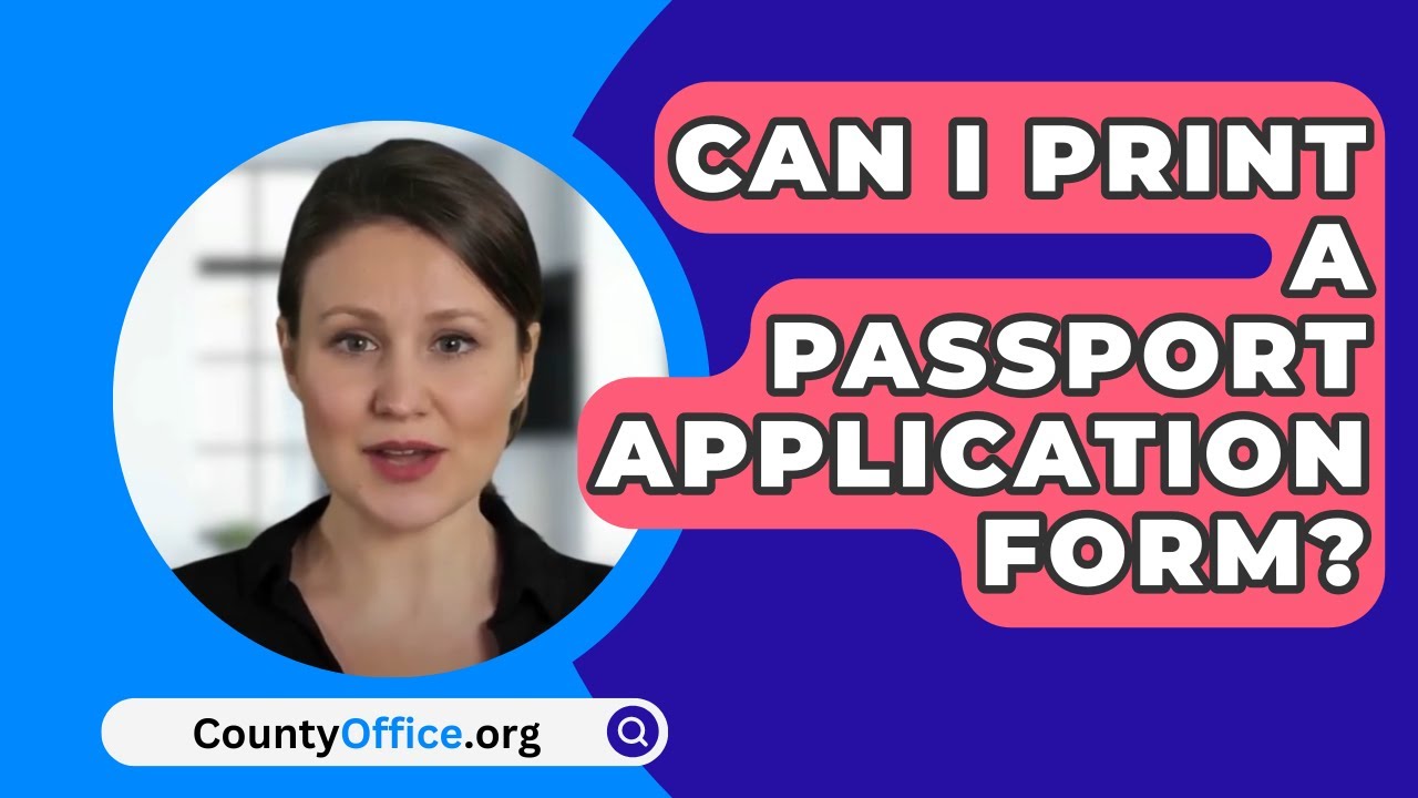 printable passport application form