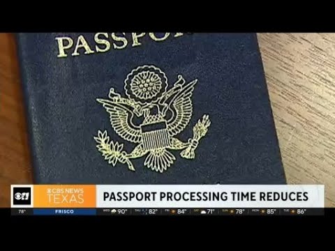 processing time for passport