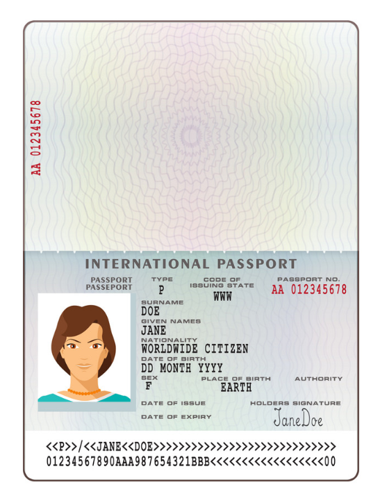 proof of identity document for passport