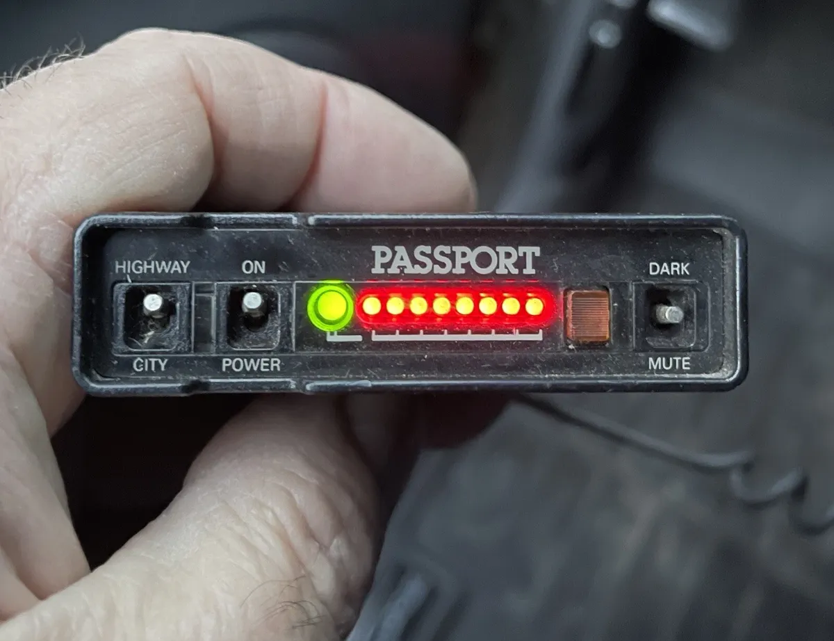 radar detector passport