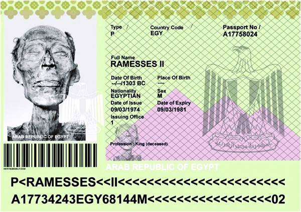 ramesses passport