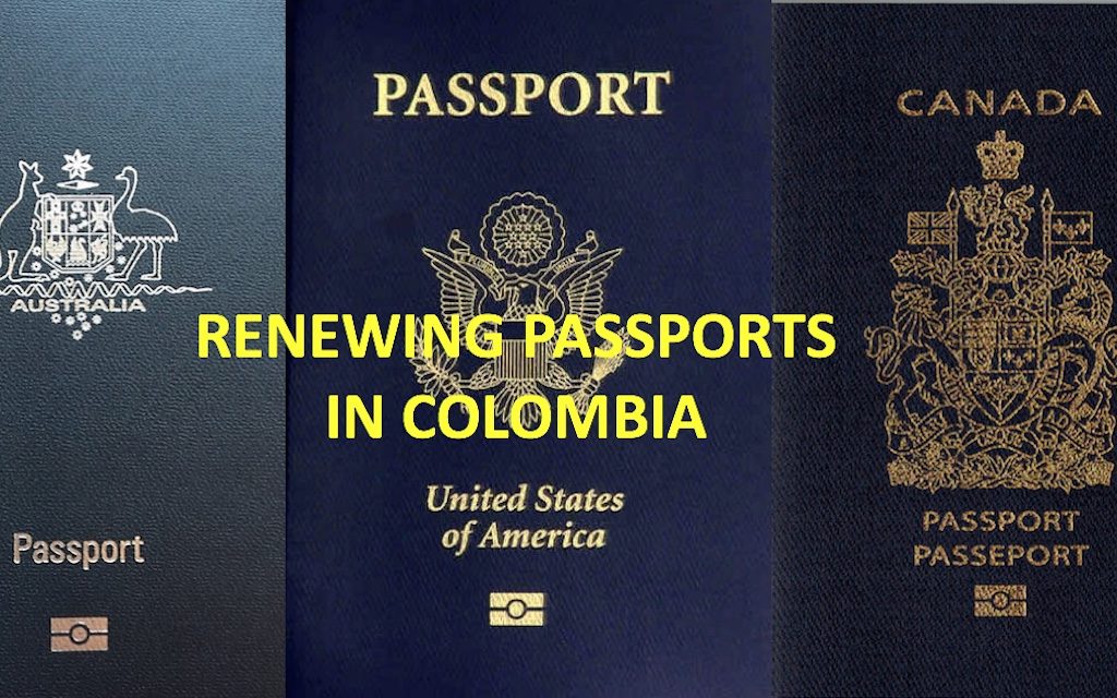 renew colombian passport