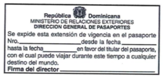 renew dominican republic passport