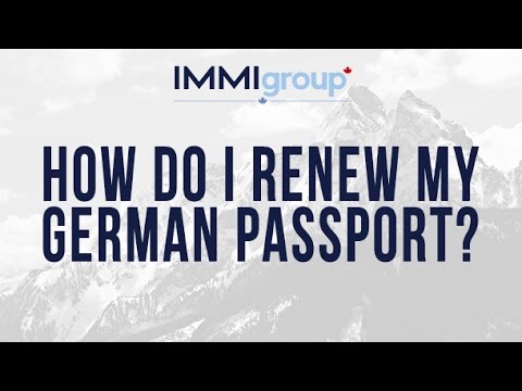 renew german passport