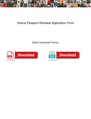 renew ghana passport in usa