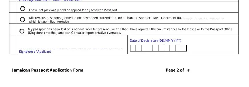 renew jamaican passport application form