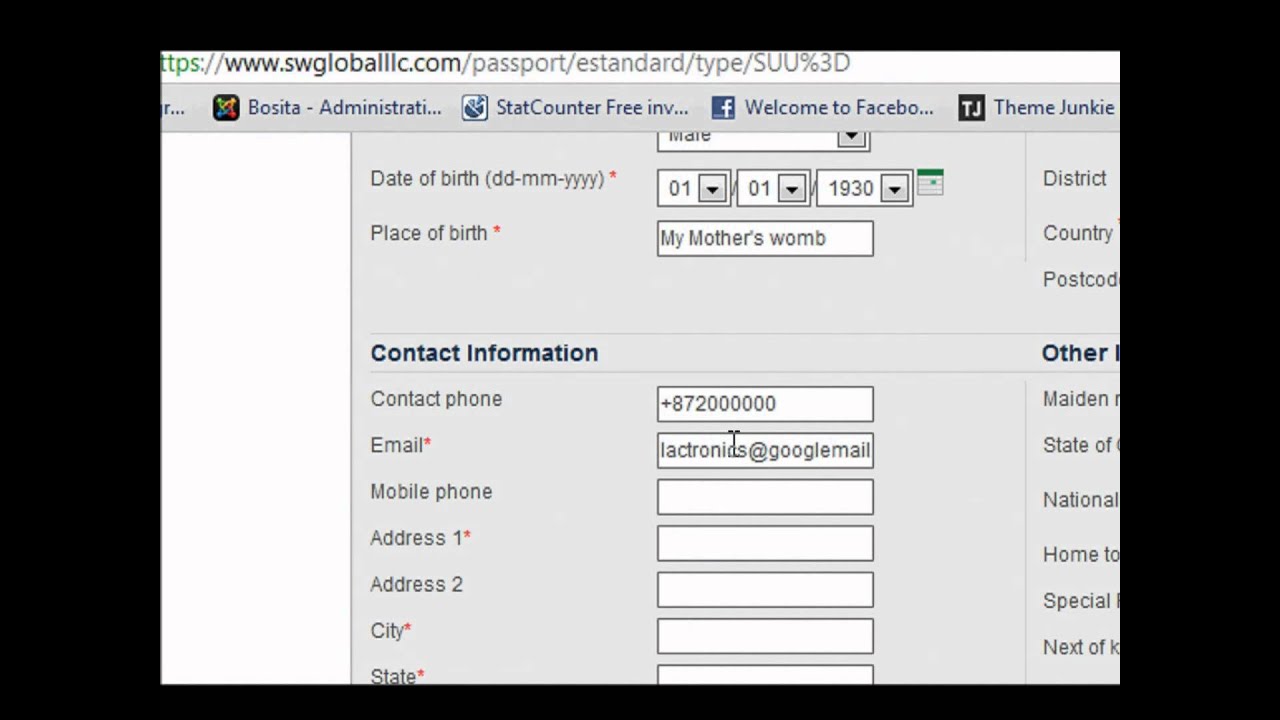 renew nigerian passport dc