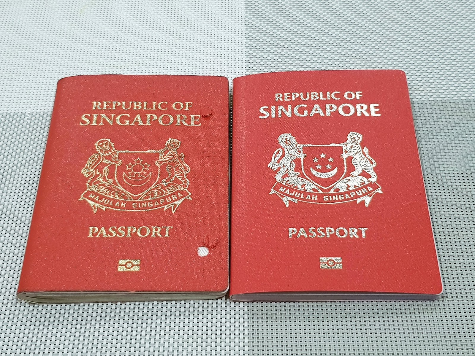 renew of singapore passport