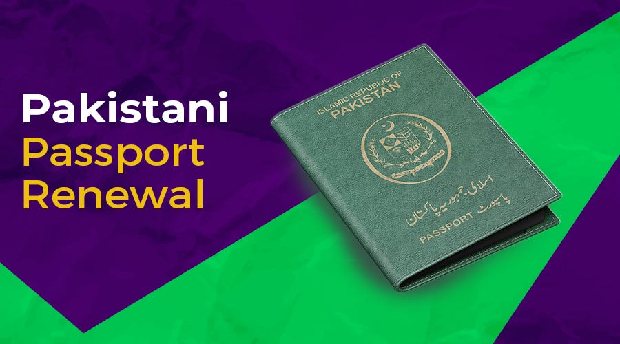 renew pakistan passport