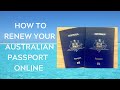 renew passport australian