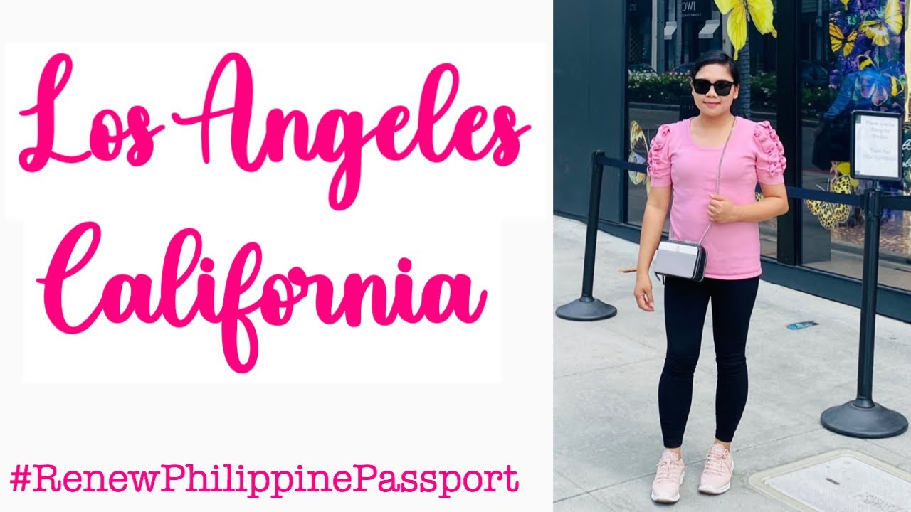 renew passport in los angeles ca