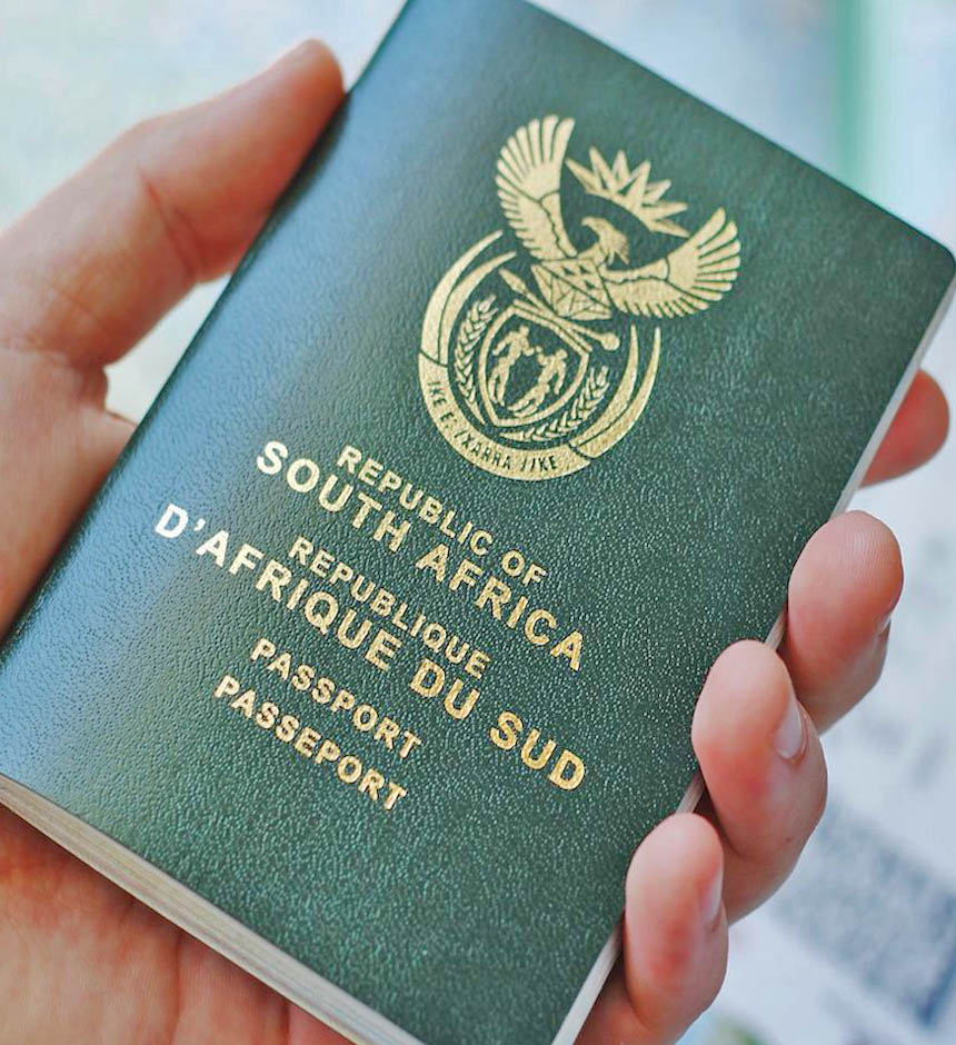 renewal of south african passport