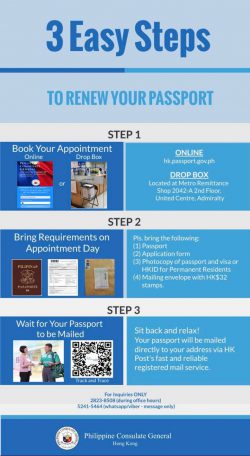 renewal passport philippines requirements