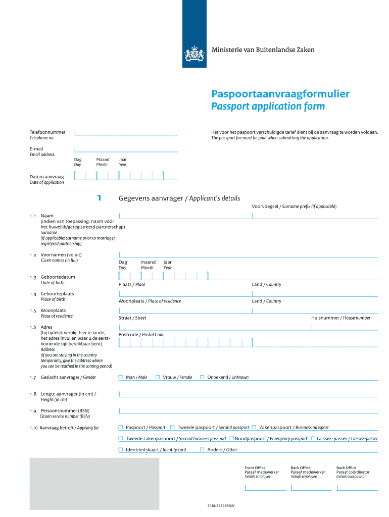 renewing a dutch passport