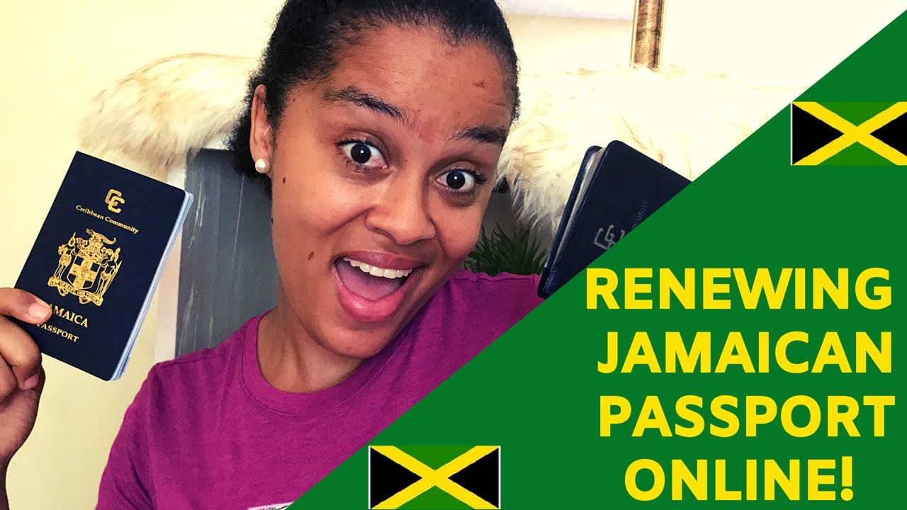 renewing a jamaican passport