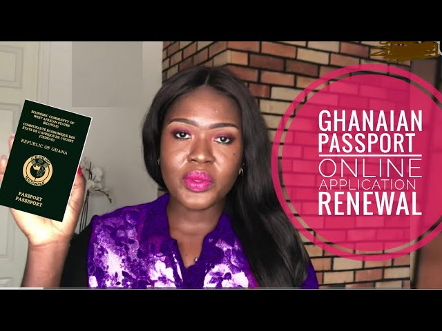 renewing ghanaian passport