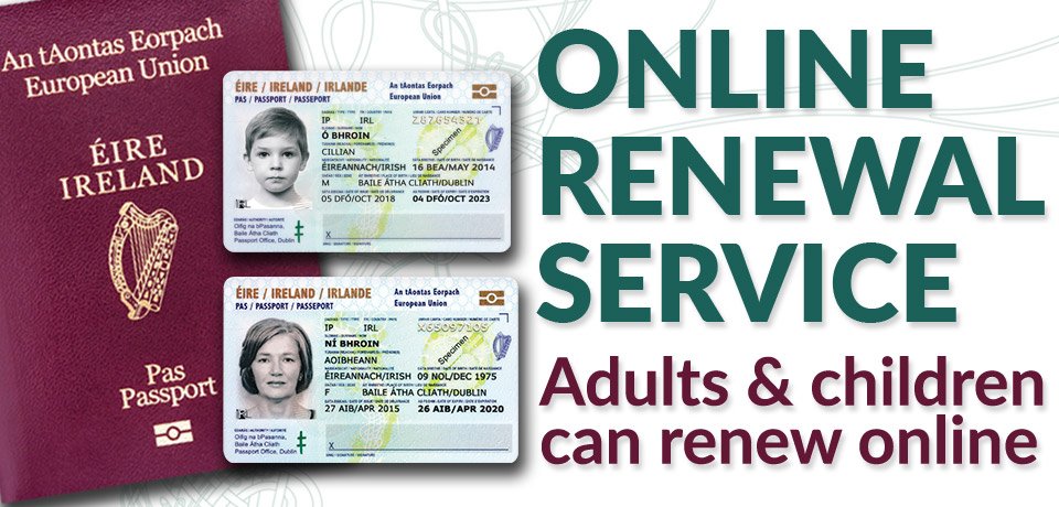 renewing passport ireland