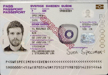 renewing swedish passport