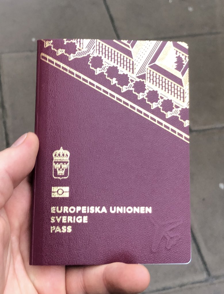 renewing swedish passport