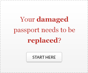 replace damaged passport fast