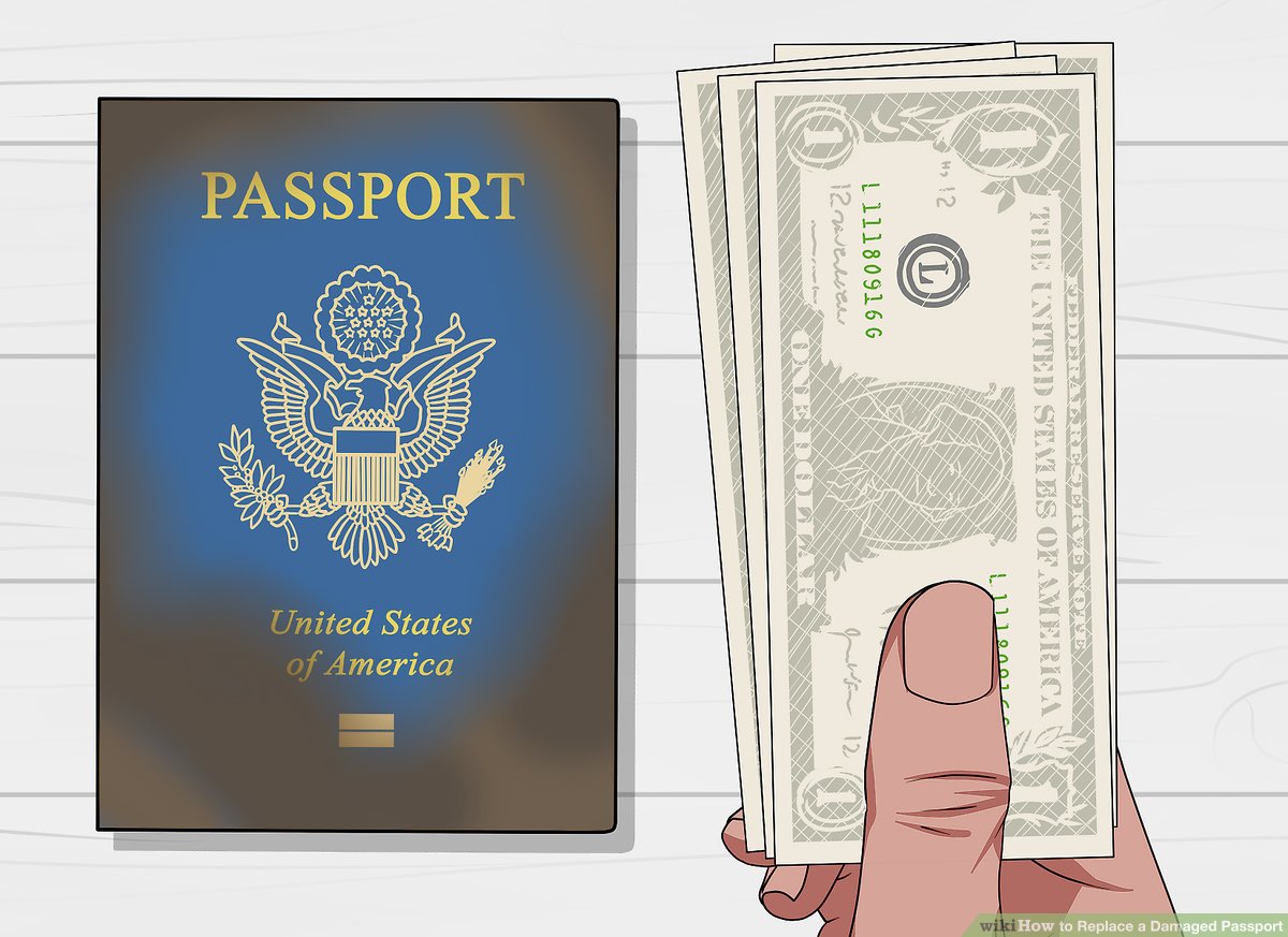 replace damaged passport