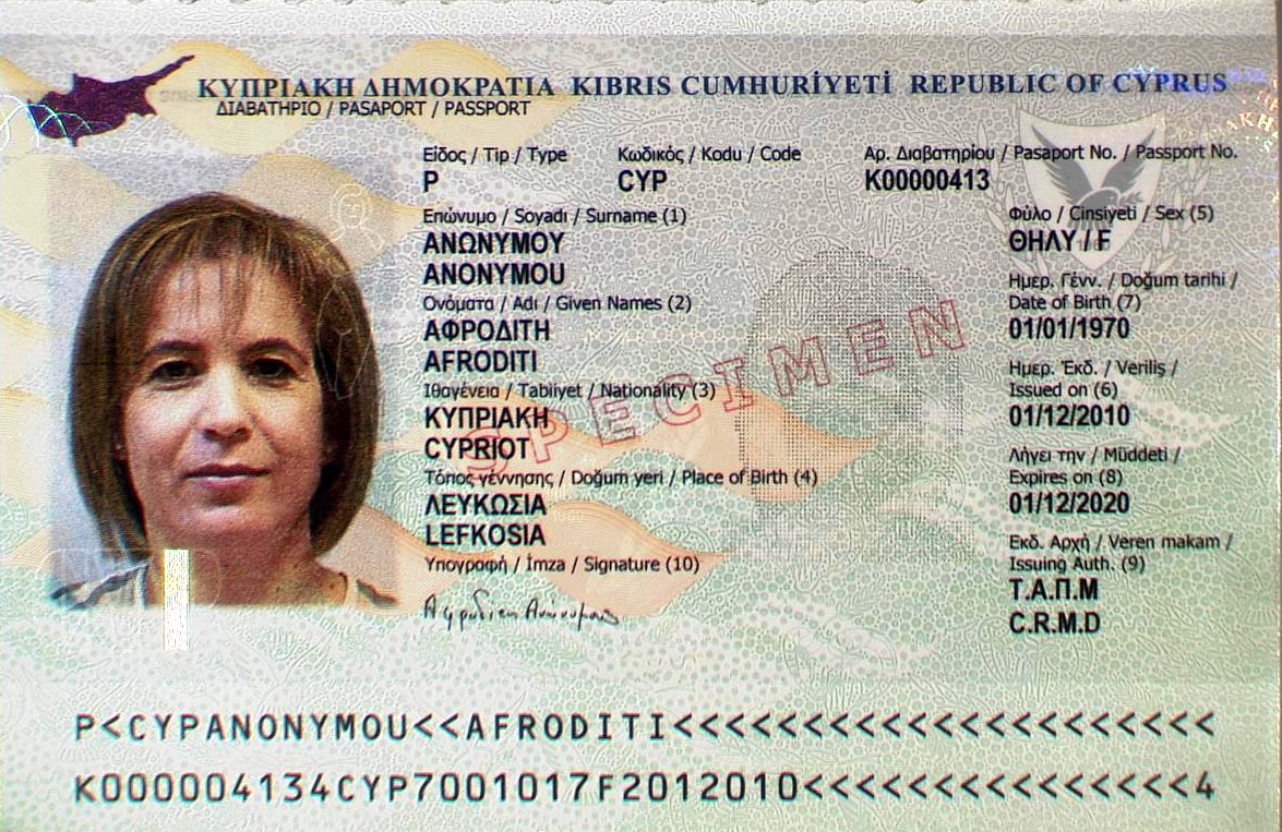 republic of cyprus passport