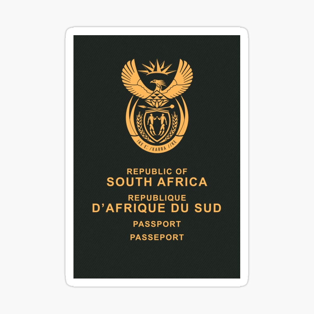 republic of south africa passport