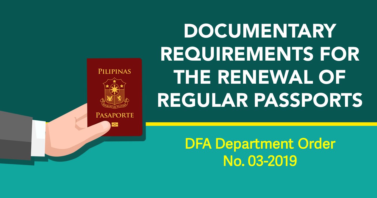 requirement for renewal of passport philippines