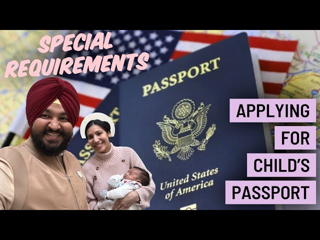 requirements for child's passport