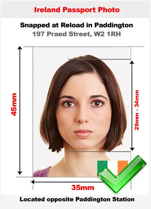 requirements for irish passport photo