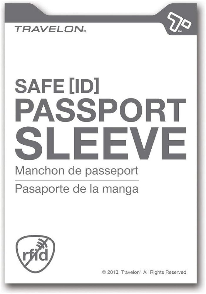 rfid passport sleeve