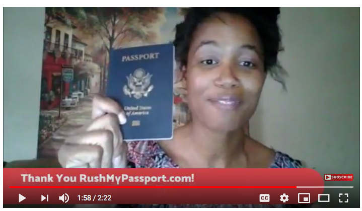 rush a passport