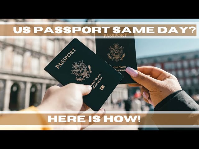 same day passport