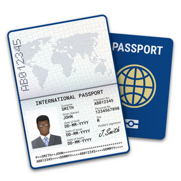 sample of a passport