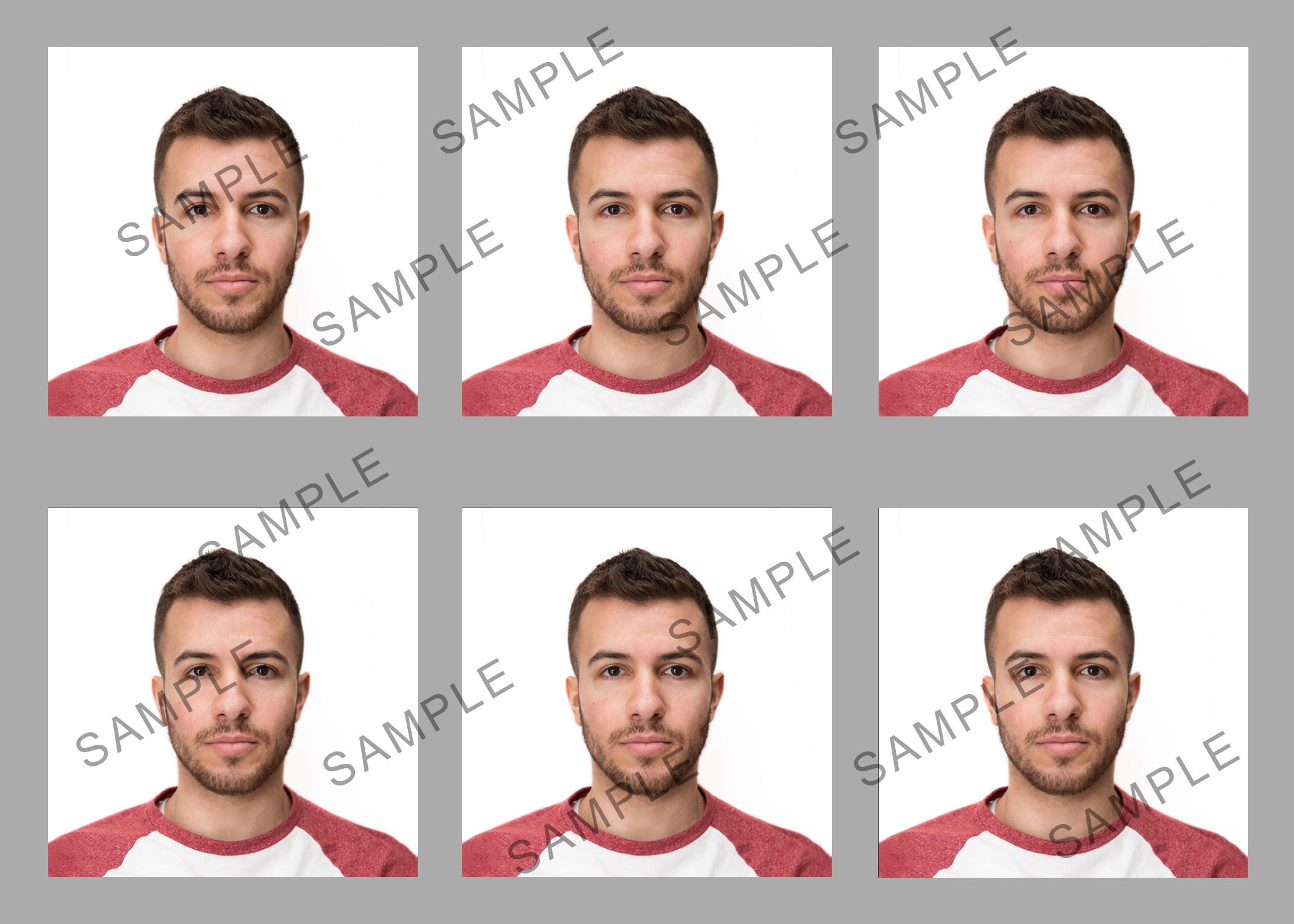 sample passport photo